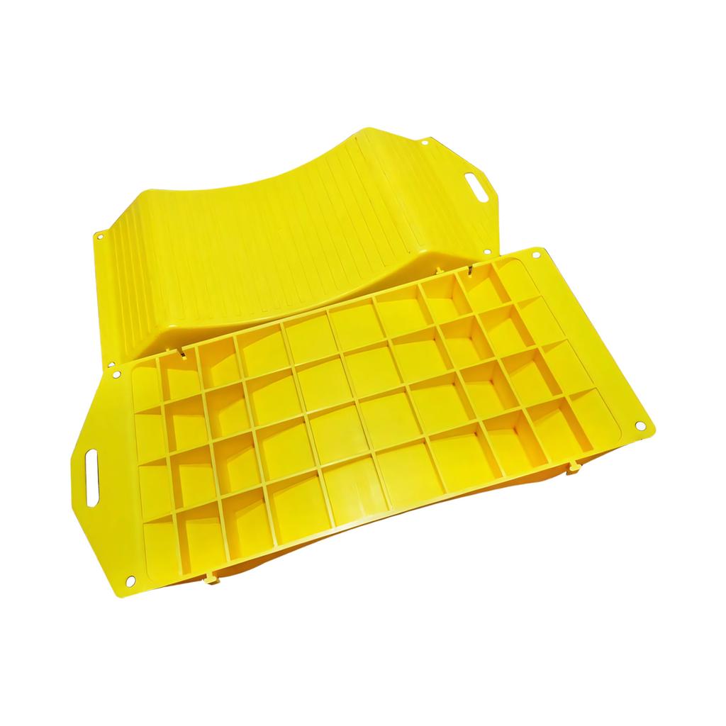 Small And Easy To Transport Tire Ramps Pack Of 2 Designed For Simple Storage Featuring Anti Slip Coating