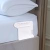 Yousheng 4Pcs Bed Sheet Holder with Lock Strip Bedsheet Corner Fastener Keep Sheets Tight All Mattress Size Fitted Sheet Fixing Clip Keeper