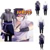 Naruto Uchiha Sasuke Deluxe Cosplay Costume With Zipper For Halloween Role Play