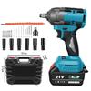 Brushless Cordless Electric Wrench with Pure Copper Motor, High Speed, Long Battery Life, High Quality