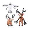 Survive In 99 Days Plush Deer Owl Doll Horror Game Goods Doll Fluffy Soft Cute Cosplay Tools Halloween Christmas Children Present (B) [Parallel