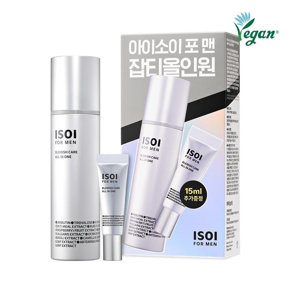 Isoi [tOne Up Sensitivity] Isoi For Men Blemish Care All In One 100ml Plan  + Blemish All In One 15ml 