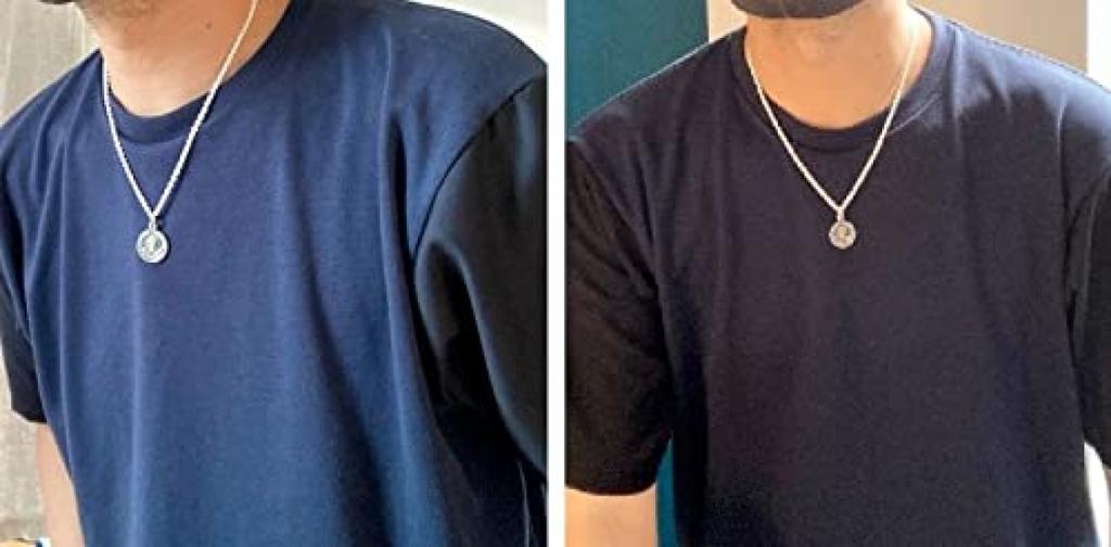 Aksesuarlar Kurukafa Meksika Kurukafası Kolye Madeni Para Maria Meksika Gümüş [World Carmelo] Erkek Kadın