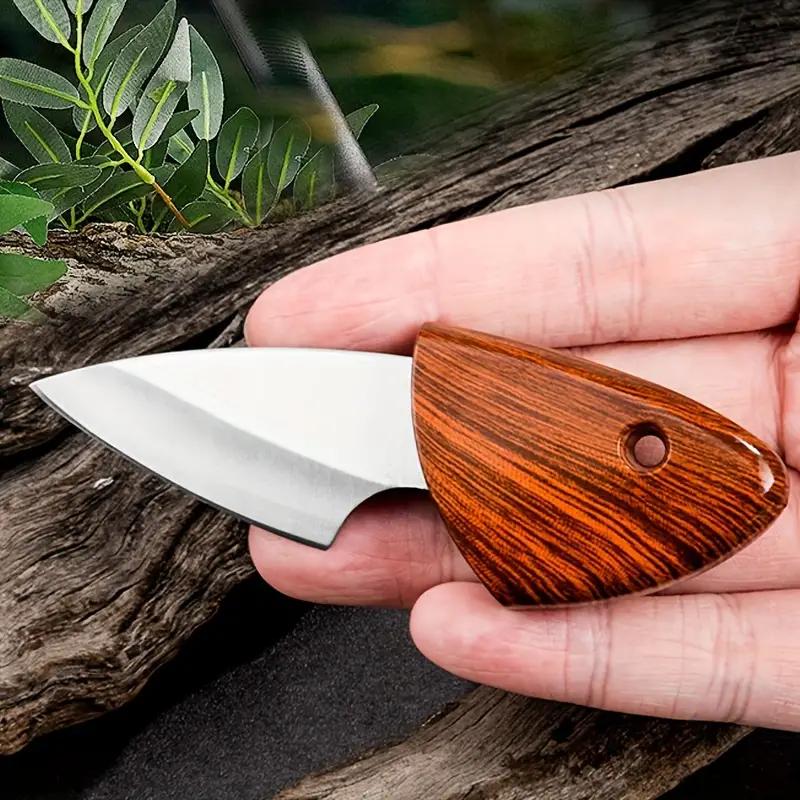 Key Chains, Stainless Steel Sharp Keyring Knife, Useful Portable, 1pc Creative Pocket Stainless Steel Knife, Mini Fruit Knife, Hand Tool