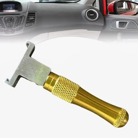 Ergonomic Handle Wrench, Compact Multifunctional Lever Tool, Aluminum Alloy Steel Anti-Slip Grip Detachable Structure Portable Wrench
