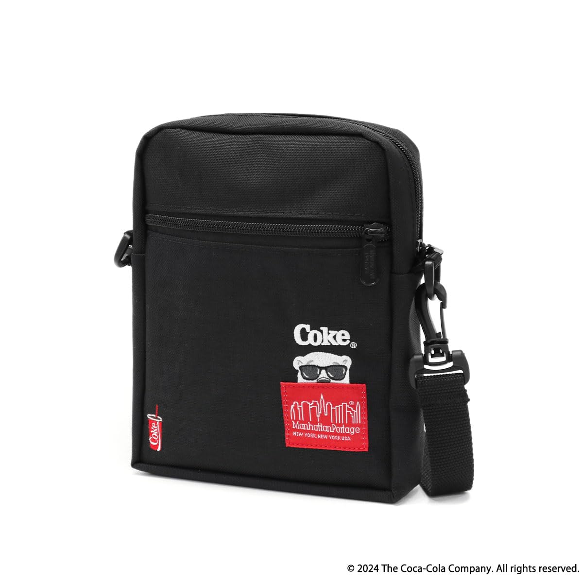 

Сумка City Light Bag через плечо MP1403PL2BPCOKE черная [Manhattan Portage] Ver.2