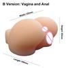 Mannlig masturbator myke gjennomsiktige sexdukker 3D realistiske anal- og skjedepussykopp sexleketøy for menn