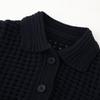 Kaslead New Women Clothes Western Style Lapel Long Sleeve Knitted Outerwear Skirt 4331004 4331005