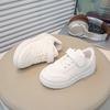 Children's White Sneakers: Spring/Fall Boys' and Girls' Soft-Soled Casual Shoes