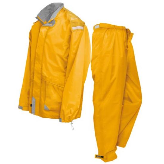 TOHKEMI AMAYADORI-Air Rainwear, Orange, Large, #4611-Air