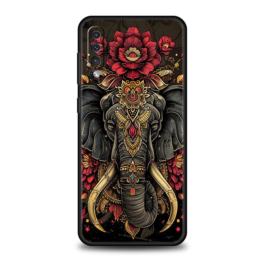 

Чехол для телефона Samsung Galaxy A16/A34/A24/A22/A12/A54/A52/A02/A03/A06/A70/A50/A10/A20/5G Мягкий ТПУ Чехол Животное Слон Capa Сумка Samsung A10