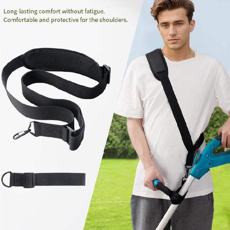 Comfort Fit Adjustable Nylon Support Harness For String Trimmers Pruners Various Outdoor Power Equipment Shoulder Strap