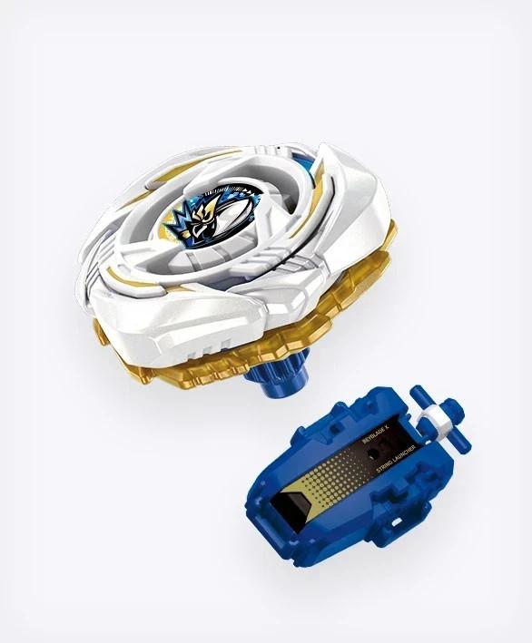 Takara Tomy Beyblade X UX-20 Glory Valkyrie LF String Launcher