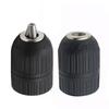 Keyless Drilling Chuck 2-13mm Converter 1/2"-20UNF Thread Quick Change Adapter SDS 1/4" Hex Impact Driver Wrench Drill Bit