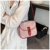 Spring New Women's Bag Shoulder Messenger Bag Fashion Urban Trend Simple Small Square Bag Retro Temperament