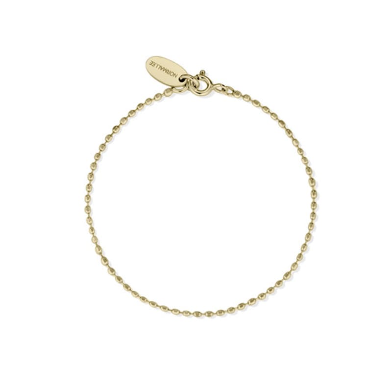 NORMALLEE [Silver 925] Glitter Ball Bracelet (S)