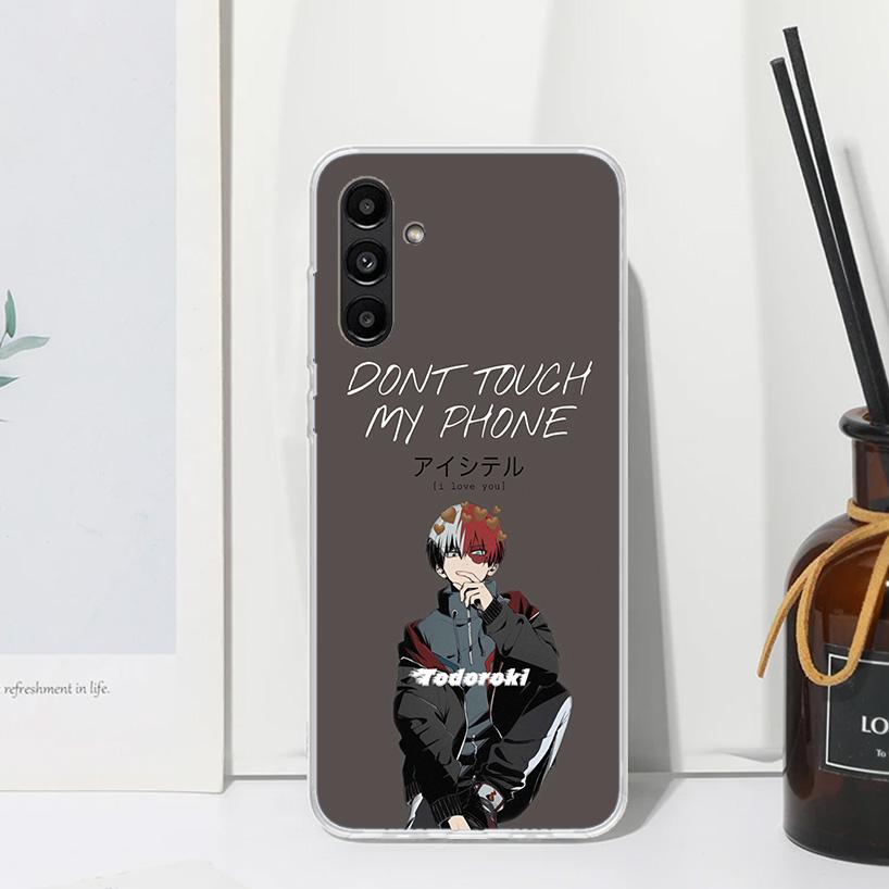My Hero Todoroki Shoto Phone Case For Samsung Galaxy A17 A37 A57 A16 A26 A36 A56 A15 A25 A35 A55 A14 A24 A34 A54 A13 A23 A33 A53