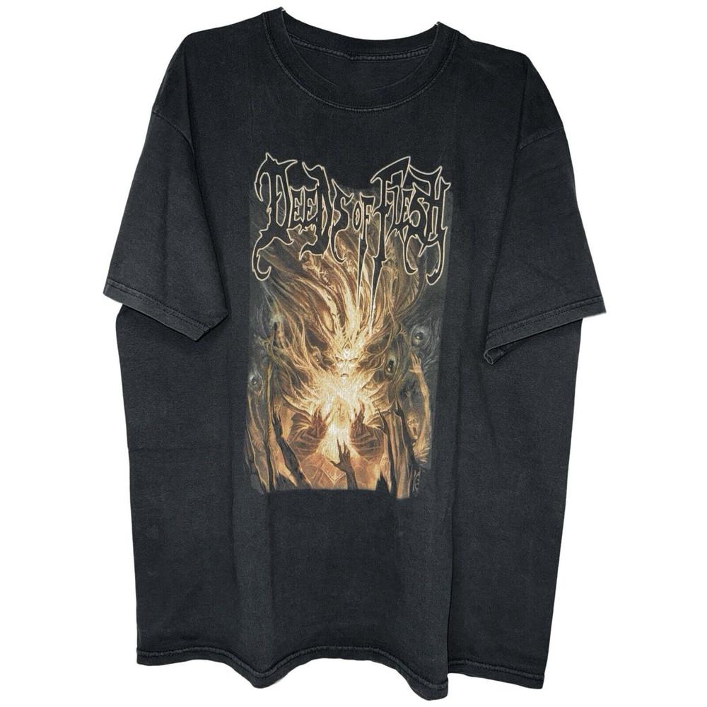 Deeds of Flesh Band Crown of Souls Unisex Adult T-Shirt All Size MK497 Unisex T-Shirt XL