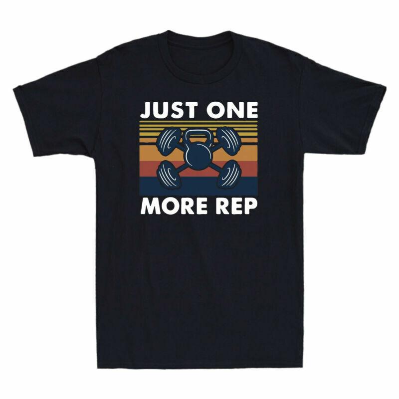 One More Unisexs And Novelty Just Workout Gym Rep Fitness Gift Tee Tshirt Funny S