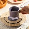 Creative Modern Style Ceramic Coffee Cup Exquisite Daily Party Afternoon Tea Dessert Plate Home Breakfast Delicious Coffee Cups