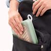 Portable Bento Box - Silicone Sandwich & Toast Keeper, Ideal for Lunch & Storage.