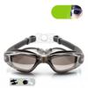 Swimming Goggles HD Waterproof Fog Proof Large Frame Electroplate Goggles Formen Women