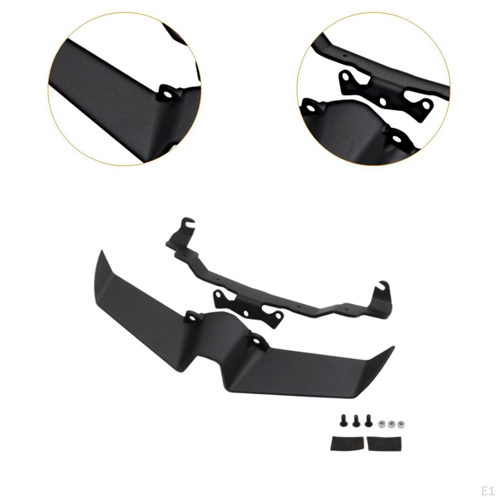 Motorcycle Front Spoiler Fairing Panel, Winglets Wind Deflector for MT 10