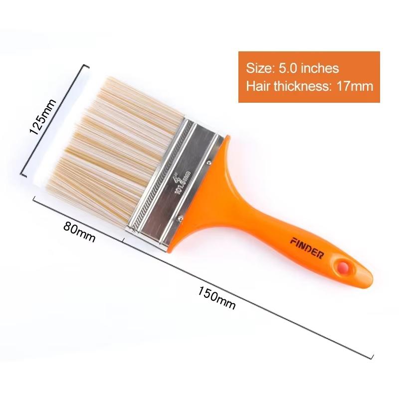 Paint Brushes Wall Paint Brush PET Soft Bristle Durable Cleaning Brush ABS Handle Home Decoration Oil Painting Brush Tools