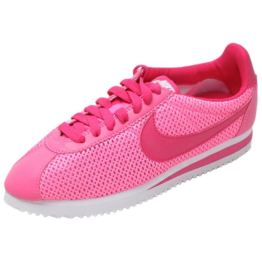 Nike Classic Cortez Br Comfortable Soft Low-Top Lifestyle Shoes Women sneakers Pink 644408-600