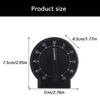 Mechanical Plastic Timers Countdowns Clock For Precise Time Management In Homes Office And Outdoor Activity
