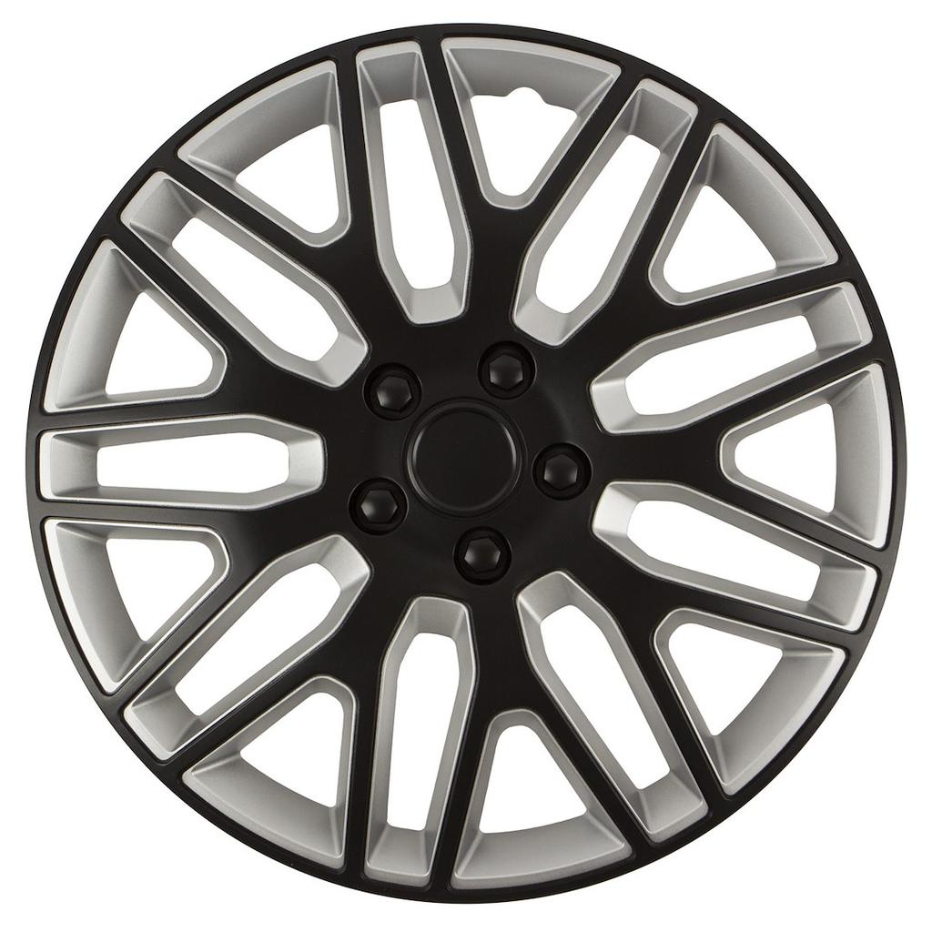 Kołpaki Dakar black / silver 14", 4 szt.