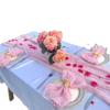 Cross-Border Cheesecloth Tablecloth Set for Weddings, Parties, and Bridal Showers