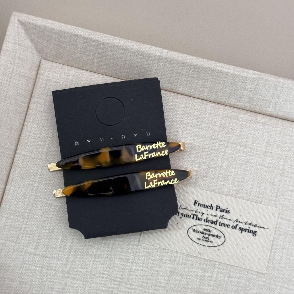 High-end Style One-piece Clips, Bangs, Hair Clips, Hair Accessories, Women's Side Clips, Hair Clips, Headwear