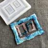 Frame Set Jewelry Box DIY Crystal Epoxy Resin Mold Silicone Storage Box Mold Jewelry Making Tools