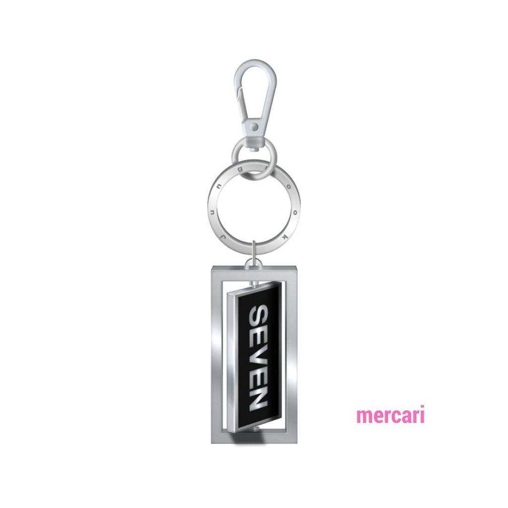[USED] BTS JungKook Jungkook SEVEN Key Ring Keychain