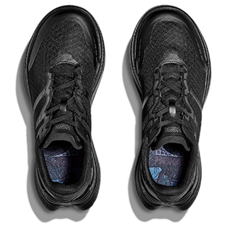 HOKA Transport X Triple Black Unisex Sneakers 1152450-BBLC