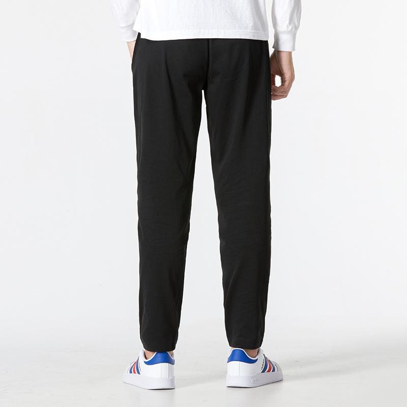 adidas Casual Straight-Leg Woven Sports Pants Men Bottoms Black HM1995