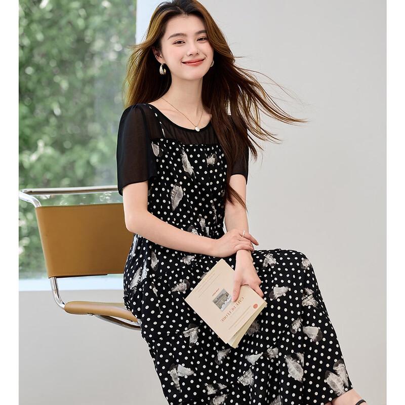 Sanpowa Elegant A-Line Midi Dress XL