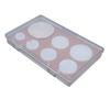 7pcs AntiSkid Watch Movement Cushion Alloy Rubber Professional Watch Movement Holder Pad