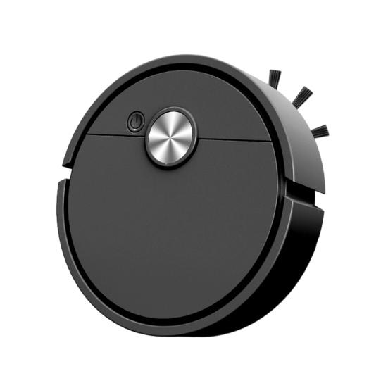 Mini Robot Stofzuiger, 3-in-1 Zuigende Dweilende Robotstofzuiger, Slanke Draadloze Zelfladende Robot Dweil voor Auto Huis Harde Vloer