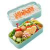 Skater Antibakteriell Fluffy Dome-lokk 2-lags Bento-boks 600 ml Sanrio Characters x Akiko Obuchi Laget i Japan PFLW4AG-A