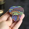 EDC Fidget Toys Rotates Mechanical Push Slider 360°  For Adult Children Gift Office Desk Fidget Toy Gifts for Men
