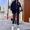 Coral Fleece Autumn and Winter Outer Wear Fleece Thickened Jacket Casual Double-sided Fleece Pajamas Thermal Stand-up Collar Zipper Sweater Women