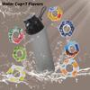 Colorful Flavor Infuser Water Bottle With Seven Aromatic Flavor Rings For Fun Hydration