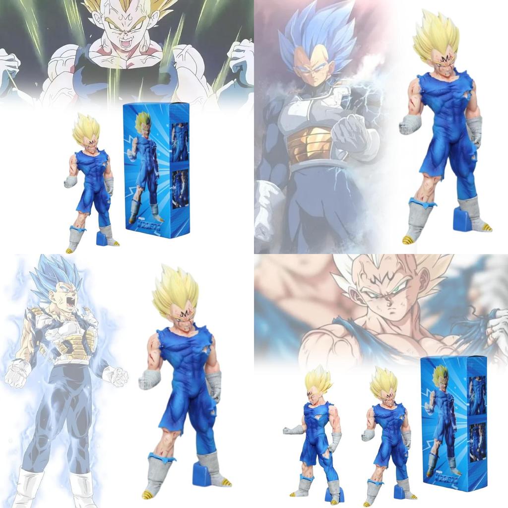 Colorful Dragon Ball Z Vegeta Action Figure Beautiful Saiyan Prince Collectible With Box