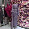 New European and American Women's Clothing High Fashion Slim Fit But I In Pleated Dress