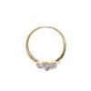 Ponte Vecchio  #10(JP Size) ring K18 yellow gold/K18 white gold Women