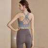 Women's Push-Up Sports Bra: Anti-Sag, Shockproof Yoga Vest for Plus Size Running & Fitness