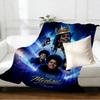 Coperta Stampata Michael Jackson - Morbida e Confortevole, per Camera da Letto, Viaggio, Divano, Decorazione Casa - Regalo di Compleanno Natale per Amico