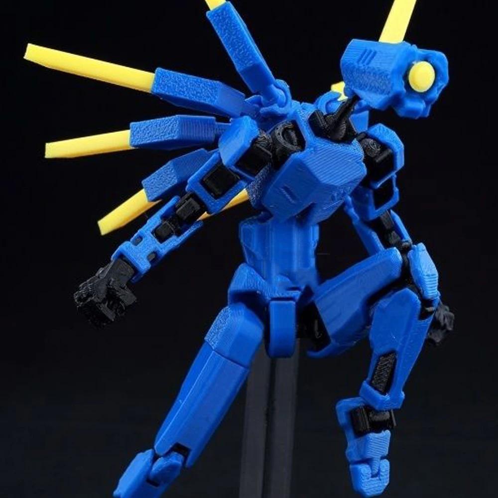 New 3D Printed Mannequin Dummy 13 Ultrakill V1 Series Toys Action Figures Multi-Jointed Movable Shapeshift Robot Children Gifts